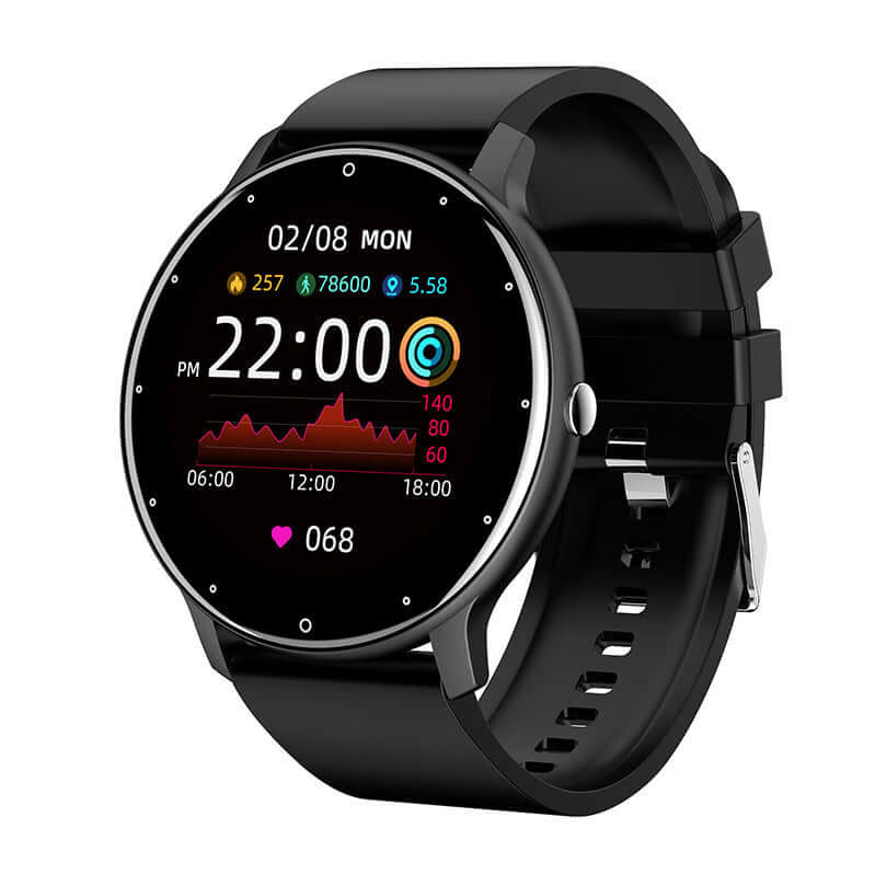 ZL02 Smart Bracelet Heart Rate Blood Pressure Blood Oxygen Monitoring Sports Pedometer Watch eprolo