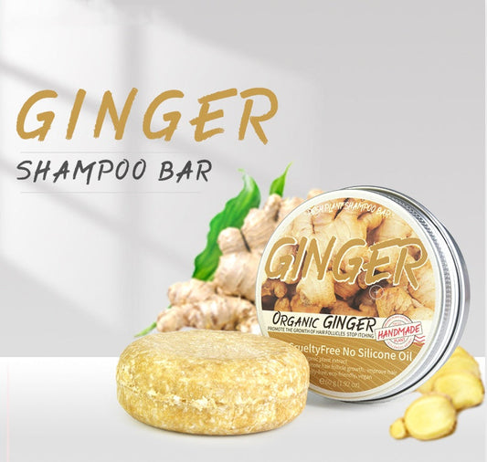 Ginger Shampoo Soap Anti-dandruff Refreshing eprolo