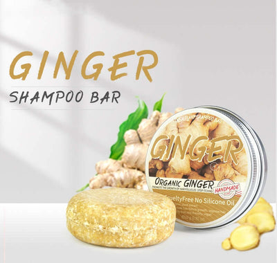 Ginger Shampoo Soap Anti-dandruff Refreshing eprolo