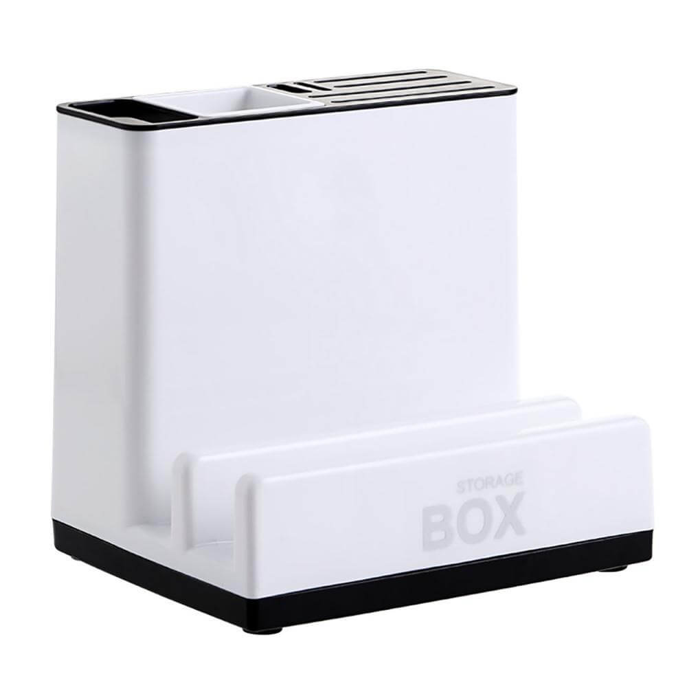 Tableware Storage Holders Kitchen Knife Plastic Storages Racks For Kitchen Convenience Cabinet Kitchen Gadgets eprolo