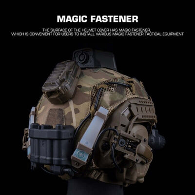 FAST SF Ultra-high Cut Camouflage Helmet Cover (Medium Size, M) eprolo