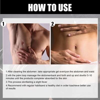 Body Sculpting Abs Cream, Exercise Strengthen Muscles Fitness Body Sculpting Cream eprolo