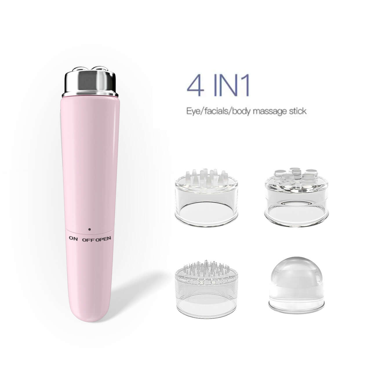 4 In 1 Electric Facial Massager Micro Vibration Eye Beauty Instrument For Relax Eye Dark Circles Eye Bags Puffiness Eye Massage eprolo