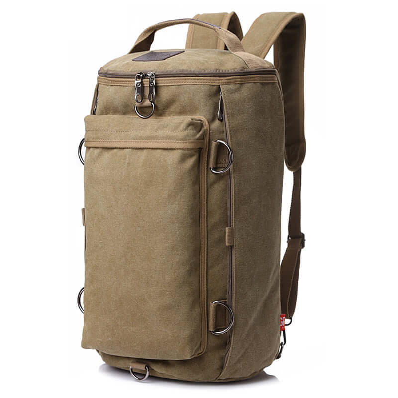 Men's canvas multifunctional large-capacity backpack eprolo