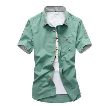 Embroidery Mens Shirts Astrazona