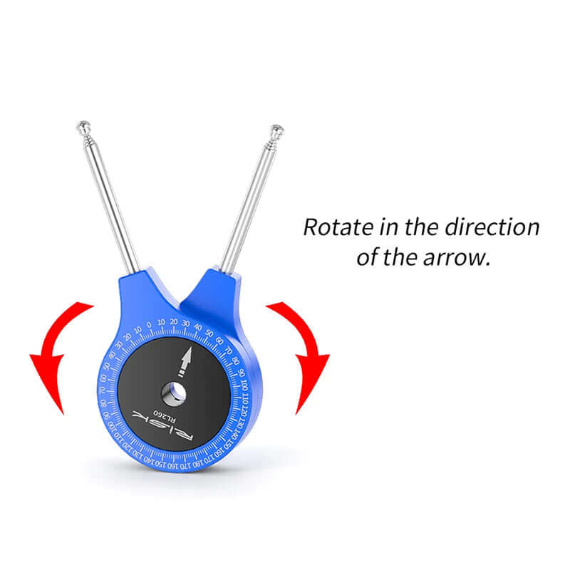 RISK Road Bicycle Airship - Fitting Knee Joint Angle Measuring Protractor for Bike Riding Posture eprolo