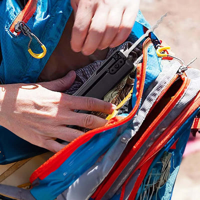Essential stainless - steel multi - tool: quick - flip grav pick, door keys, lock rake. Durable. eprolo