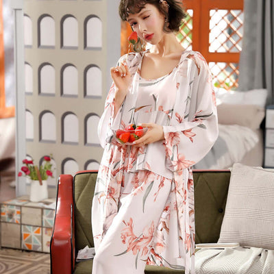 Women's loose cotton pajamas set eprolo