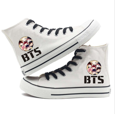 Classic couple high canvas shoes female men's shoes Korean version of breathable shoes eprolo