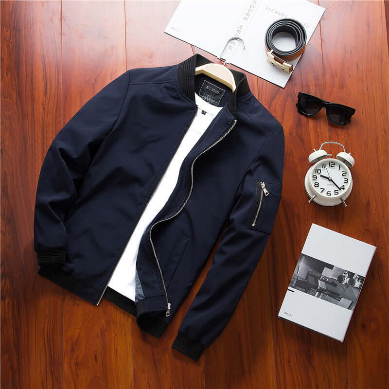 Men's Casual Bomber Jacket eprolo