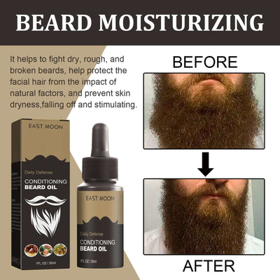 Beard Care Oil Men's Beard Oil Repair Frizzy Strong Hair Moisturizing Soft Shine Beard eprolo