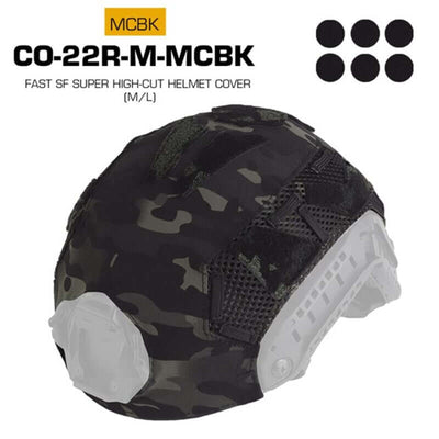 FAST SF Ultra-high Cut Camouflage Helmet Cover (Medium Size, M) eprolo