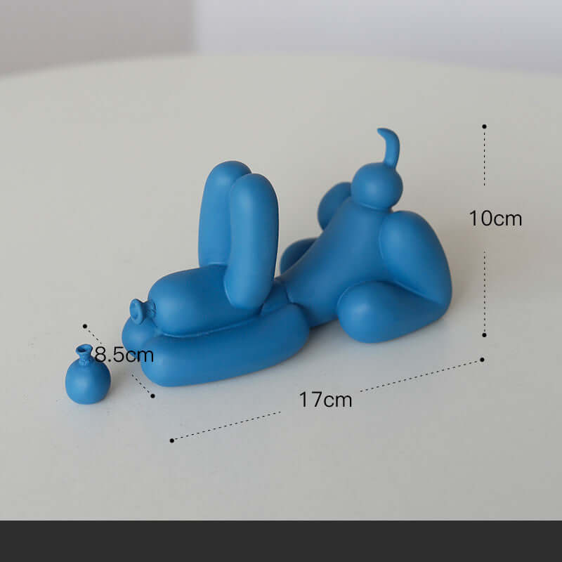 Wave Spectrum Balloon Dog Ornament Decoration eprolo