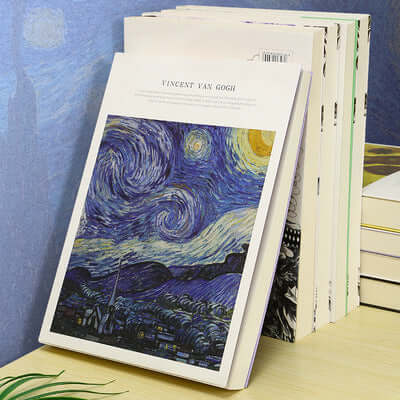 Painting Graffiti Book Blank Paper Sketch Book Fine Art Color Lead Watercolor Book eprolo