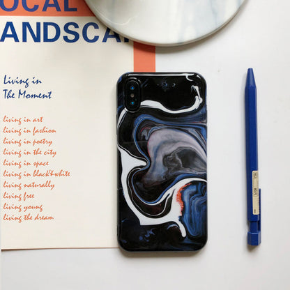 Compatible with Apple , Retro Silicone Phone Case 11 Nordic Xr Simple And Cold Wind eprolo