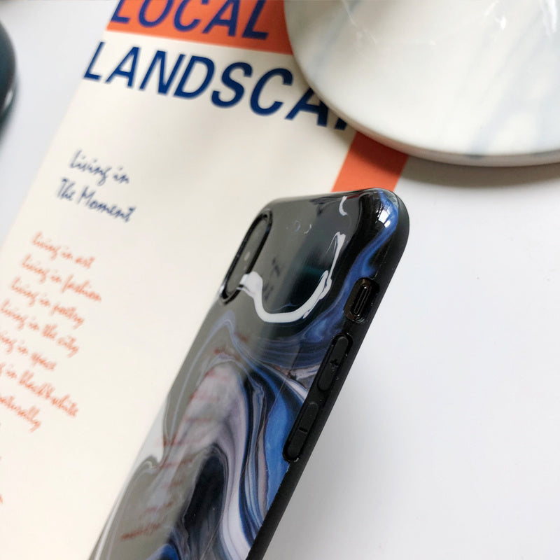 Compatible with Apple , Retro Silicone Phone Case 11 Nordic Xr Simple And Cold Wind eprolo