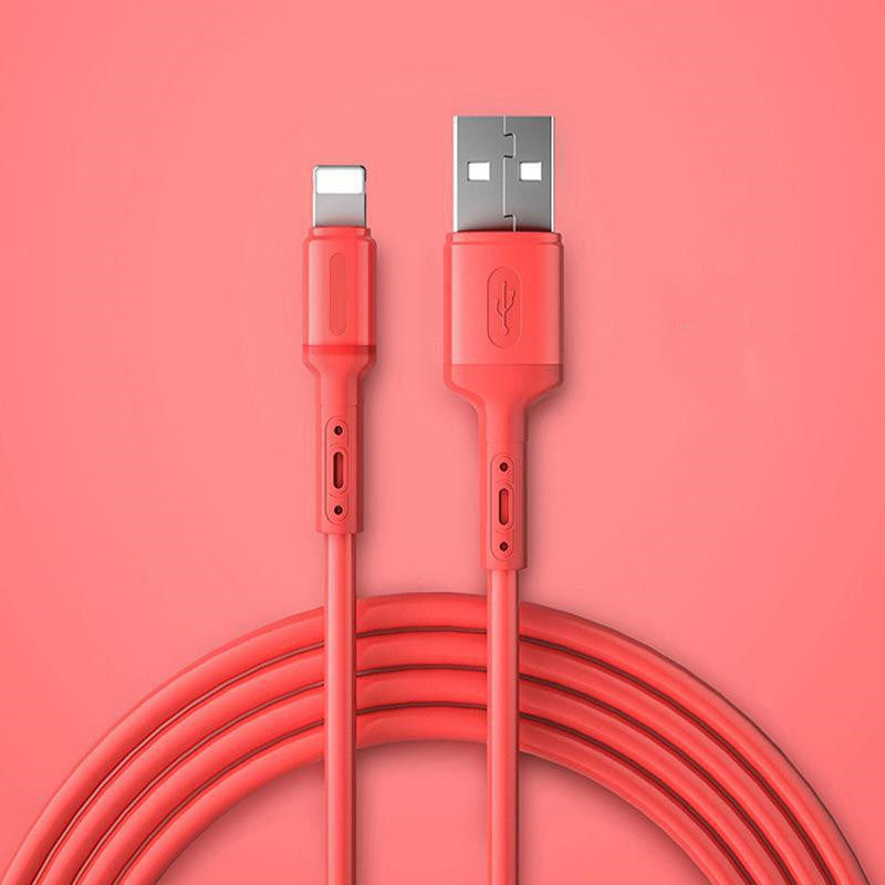 Compatible with Apple, Suitable For Iphone Liquid Silicone Data Cable eprolo