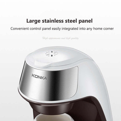 New Coffee Machine Fully Automatic Home Office Mini American Small Portable Coffee Maker eprolo