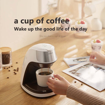 New Coffee Machine Fully Automatic Home Office Mini American Small Portable Coffee Maker eprolo