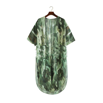 Women's swimsuit sunscreen blouse in European-American style