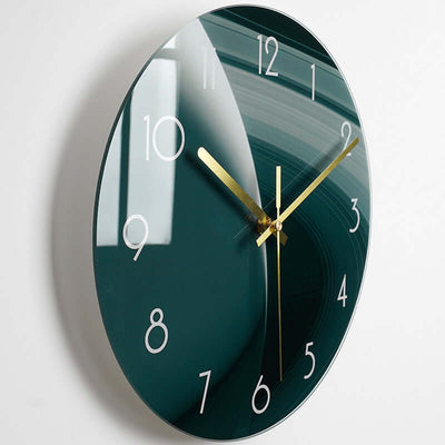 Luxury Silent Wall Clock Living Room Glass Clocks Wall eprolo