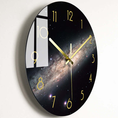 Luxury Silent Wall Clock Living Room Glass Clocks Wall eprolo