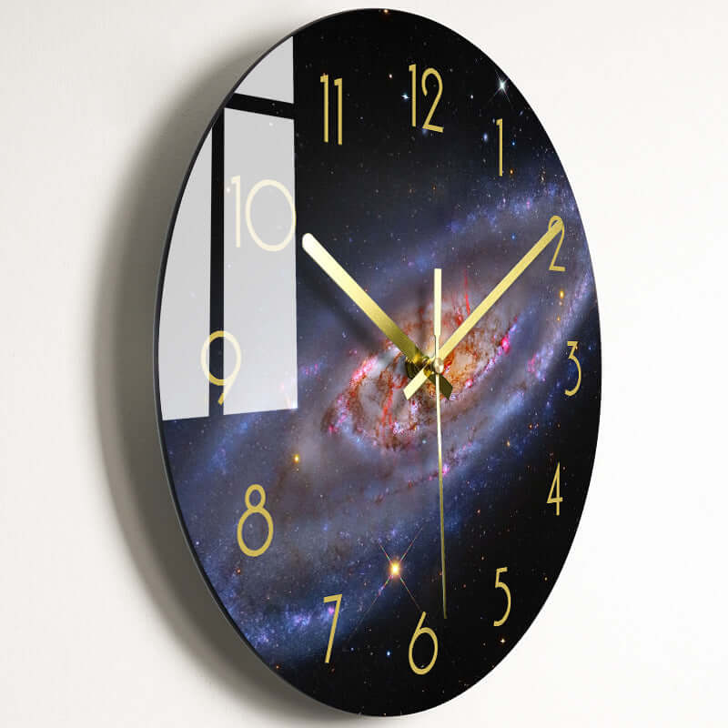 Luxury Silent Wall Clock Living Room Glass Clocks Wall eprolo