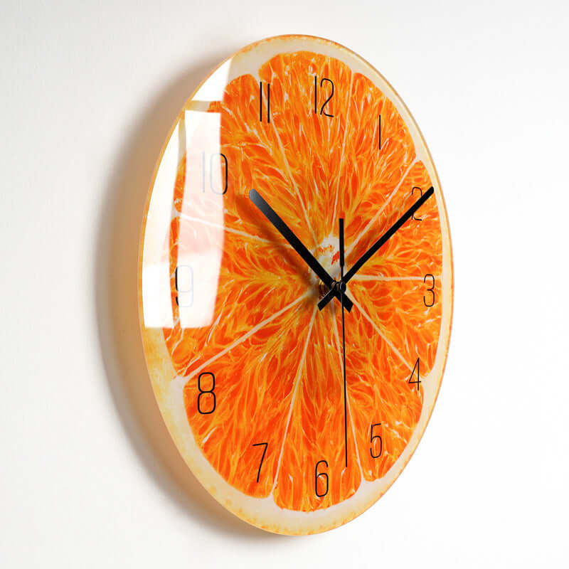 Luxury Silent Wall Clock Living Room Glass Clocks Wall eprolo