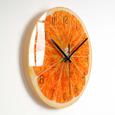 Luxury Silent Wall Clock Living Room Glass Clocks Wall eprolo