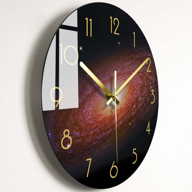 Luxury Silent Wall Clock Living Room Glass Clocks Wall eprolo