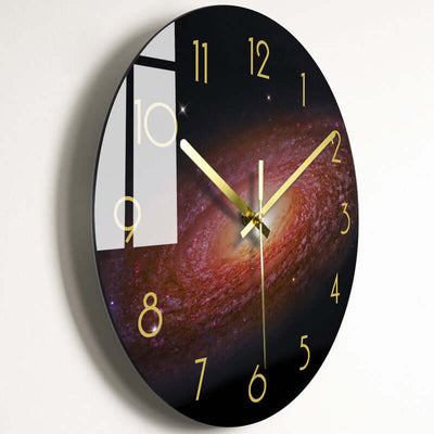 Luxury Silent Wall Clock Living Room Glass Clocks Wall eprolo