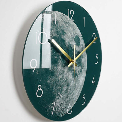 Luxury Silent Wall Clock Living Room Glass Clocks Wall eprolo