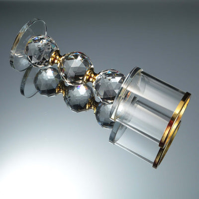European Romantic Crystal Candle Holder Decoration Hotel Decoration Candle Holder eprolo