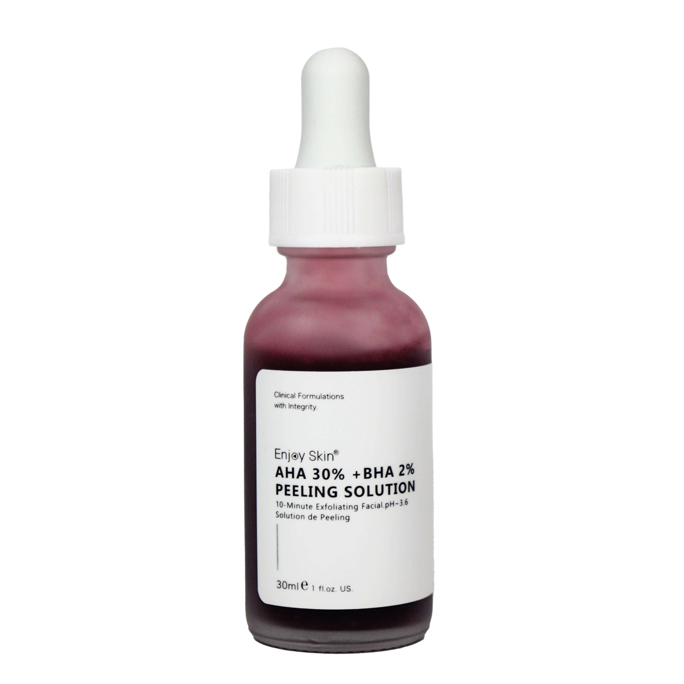 Hot Sell Natural Organic AHA 30% BHA 2% Serum Deep Peeling Exfoliating Solution Skin Facial Serum eprolo