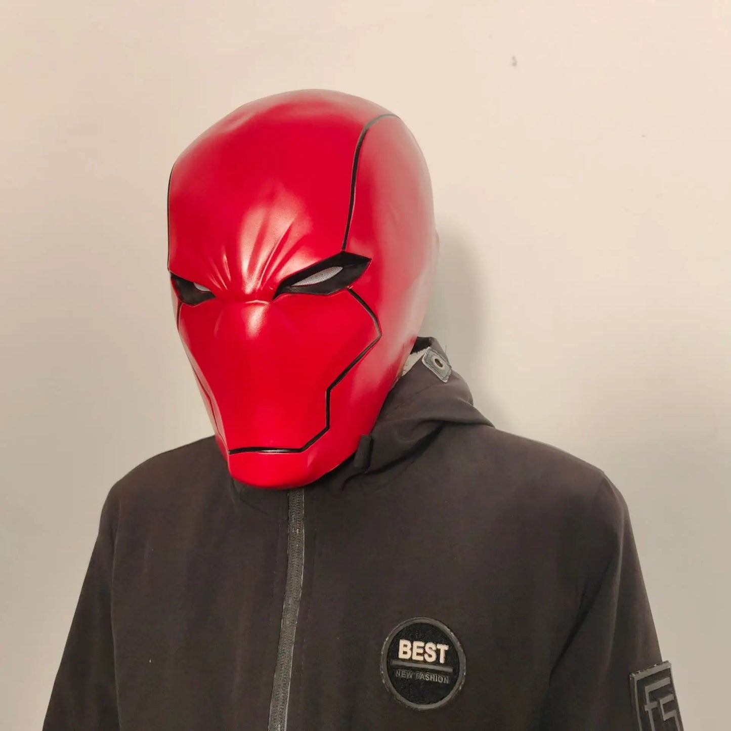 Movie Cosplay Red Hood Mask Arkham Knight The Dark Knight Masks Helmet Man Full Head Cosplay Prop Halloween Fancy Party Headwear eprolo