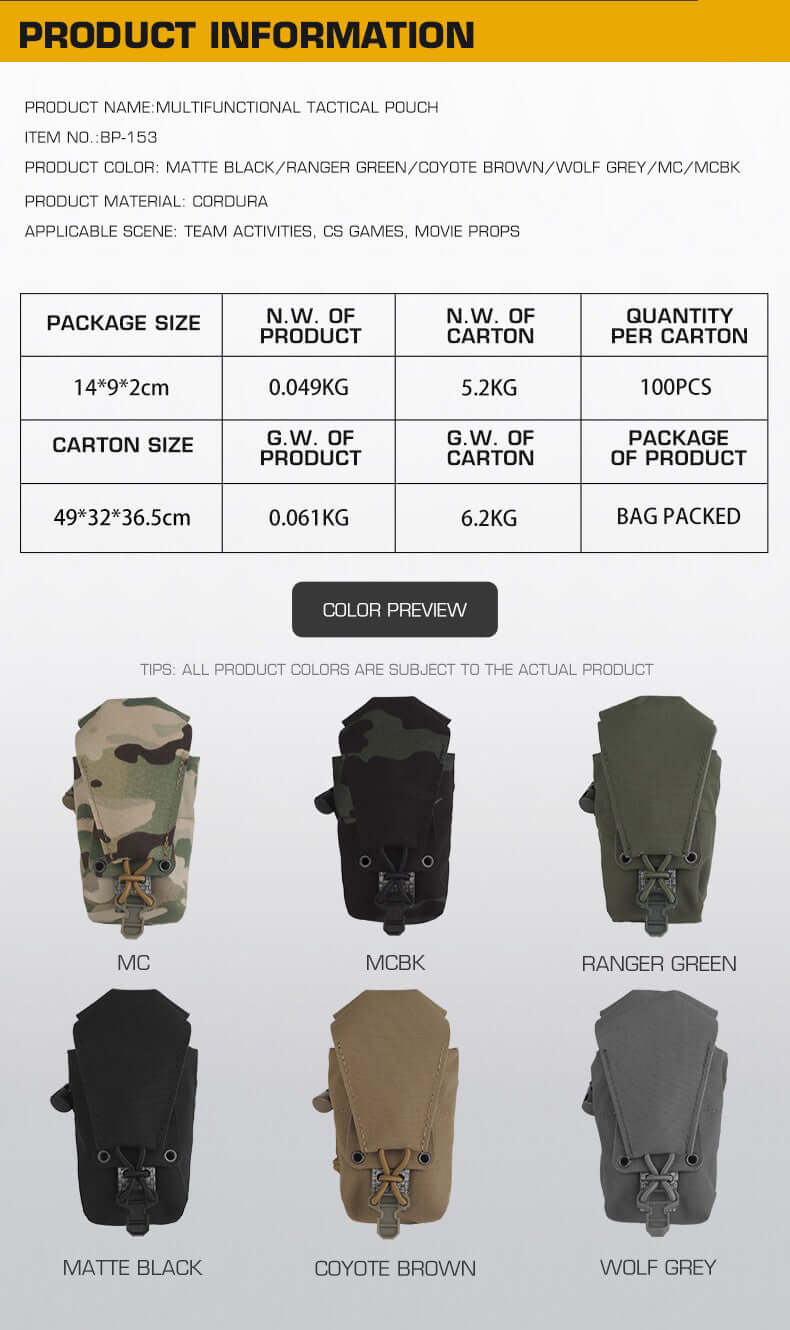 Multifunctional Camouflage Tactical Bag eprolo