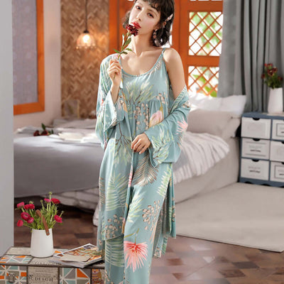 Women's loose cotton pajamas set eprolo