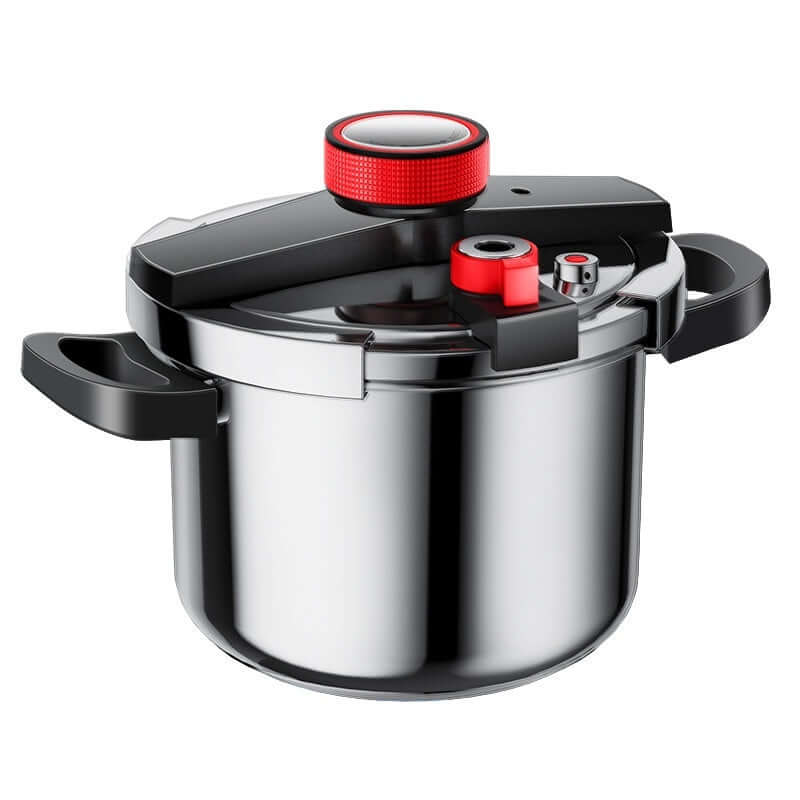 Stainless Steel Pressure Cooker 6L Household Thickened Explosion-proof Pressure Cooker Three-speed Stew Energy-saving Pot eprolo