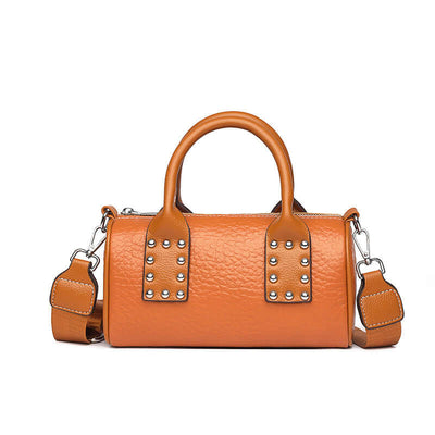 Women's Genuine Leather Fashion Boston Handbag eprolo