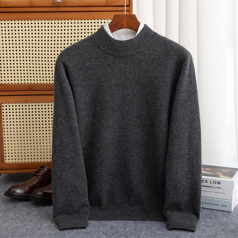 Half-collar Wool Sweater Male eprolo