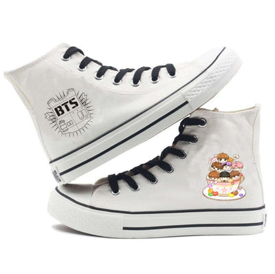 Classic couple high canvas shoes female men's shoes Korean version of breathable shoes eprolo