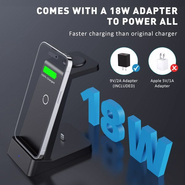 3-in-1 Wireless Charger eprolo