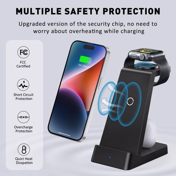 3-in-1 Wireless Charger eprolo