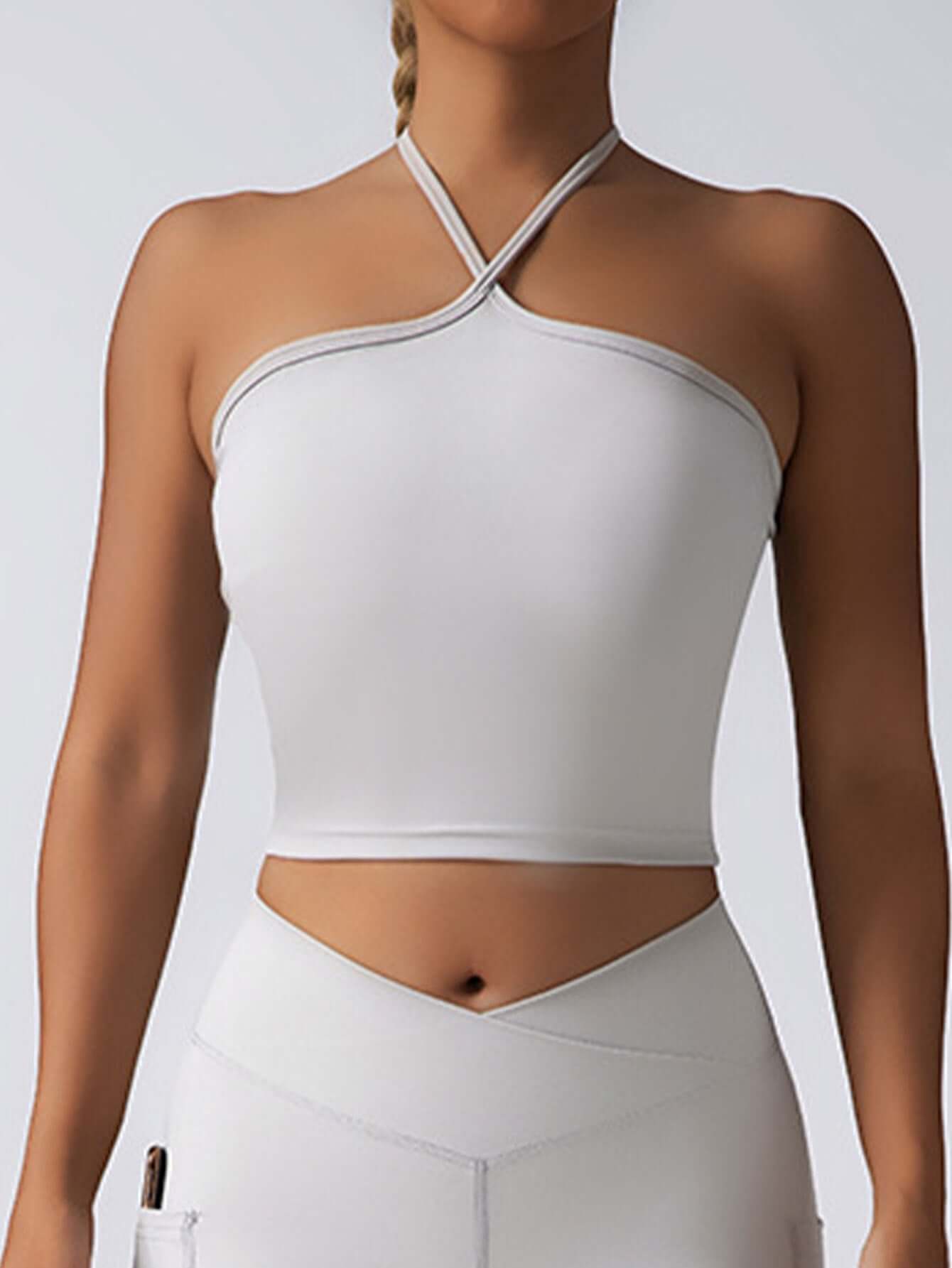 2 Pieces Sports Bra Athletic Running Sports Bra eprolo