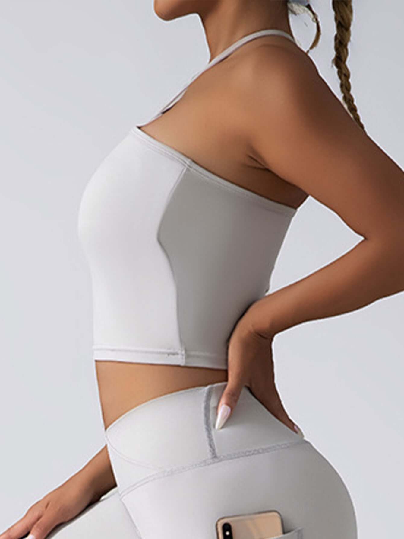 2 Pieces Sports Bra Athletic Running Sports Bra eprolo