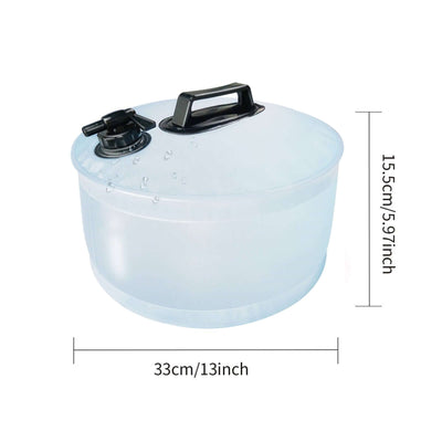 13L Portable Camping Water Bag Outdoor Travel Car Water Storage Equipment Emergency Foldable Water Container Home Living Water Tanks eprolo