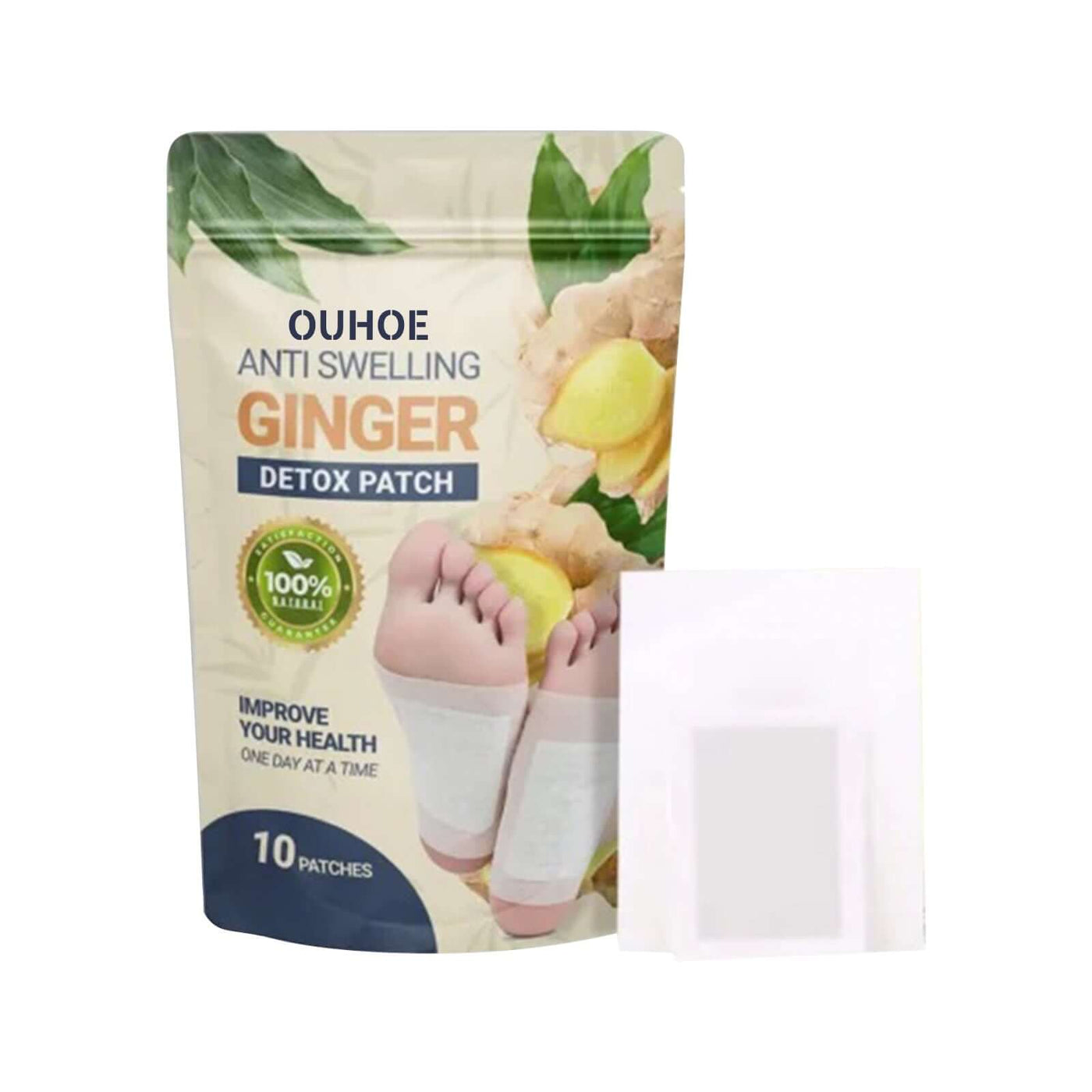 Ginger Foot Stickers, Slimming Toning And Firming Body And Foot Treatment Stickers eprolo