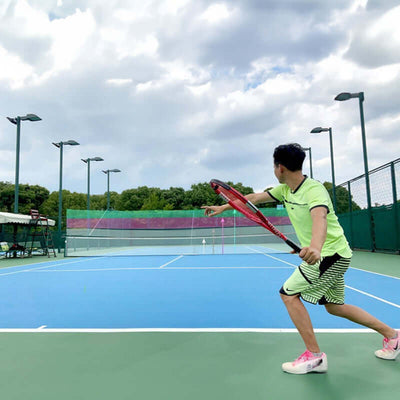 Portable Tennis Topspin Whistle Hitting Trainer - Ideal for Beginners' Swing Aid eprolo