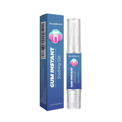 WestMonth Gum Instant Soothing Gel, Relieve Gums Swelling And Pain Clean Teeth Plaque Stains And Whiten Teeth Gel eprolo