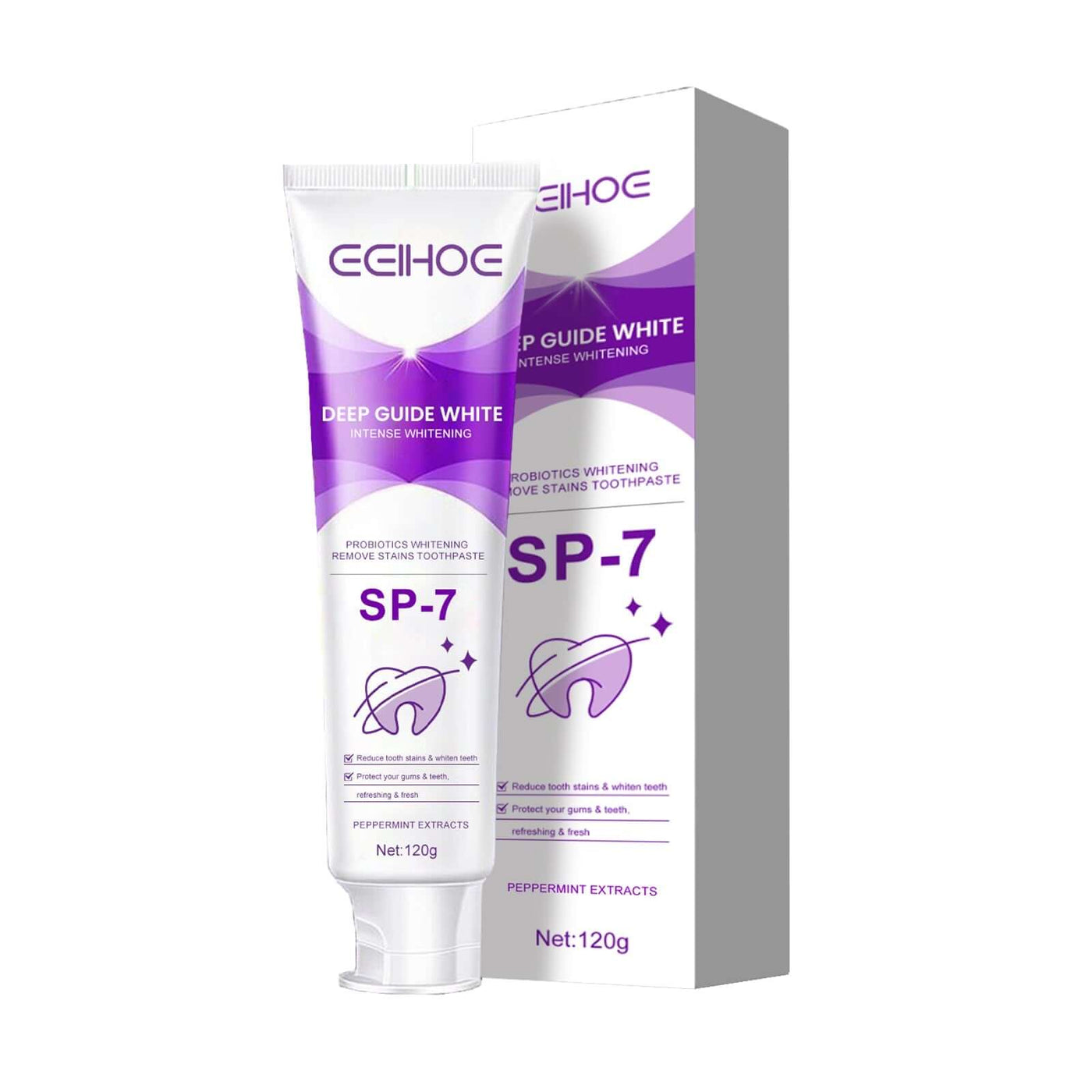Probiotic Toothpaste, Cleaning Stains And Tartar Fresh Breath Whitening Toothpaste eprolo